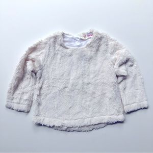 Zara Baby Faux Fur Top